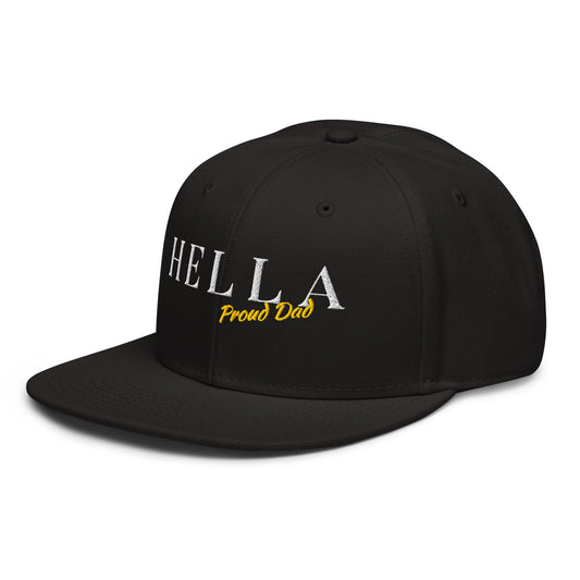w8v clothing Hats > Baseball Caps > Snapback Hats HELLA Proud Dad Snapback HELLA Proud Dad Snapback