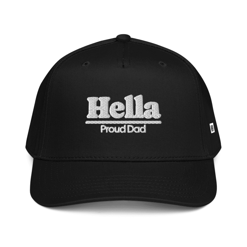 w8v clothing Hats > Baseball Caps > Snapback Hats Hella Proud Dad True BLK Snapback Hella Proud Dad True BLK Snapback