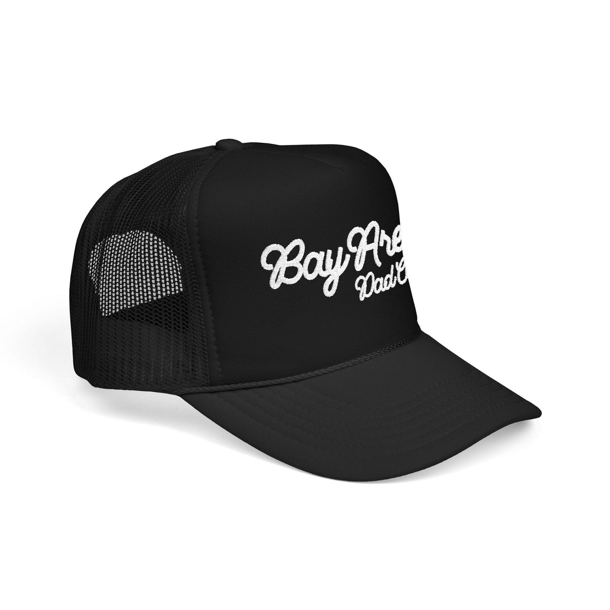 w8v clothing Hats > Trucker Hats Bay Area Dad Club Cursive Trucker Bay Area Dad Club Cursive Trucker