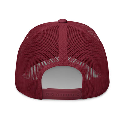 w8v clothing Hats > Trucker Hats Bay Area Dad Cranberry Trucker Hat Bay Area Dad Cranberry Trucker Hat