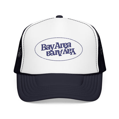 w8v clothing Hats > Trucker Hats Bay Yay Area Loop Navy Trucker Bay Yay Area Loop Navy Trucker