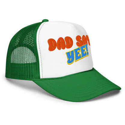 w8v clothing Hats > Trucker Hats Dad Says Yee Bay Area Trucker Hat Dad Says Yee Bay Area Trucker Hat