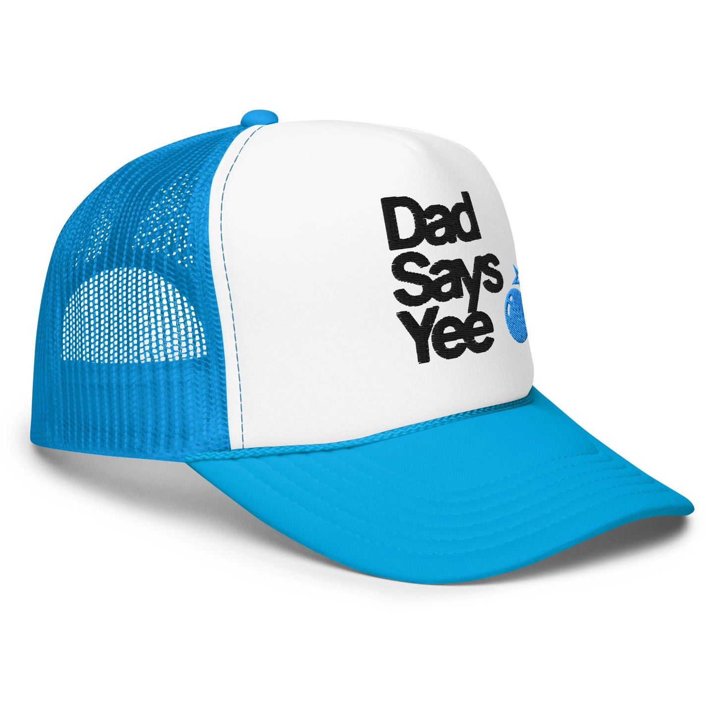 w8v clothing Hats > Trucker Hats Dad Says Yee Bomb Trucker Hat Dad Says Yee Bomb Trucker Hat