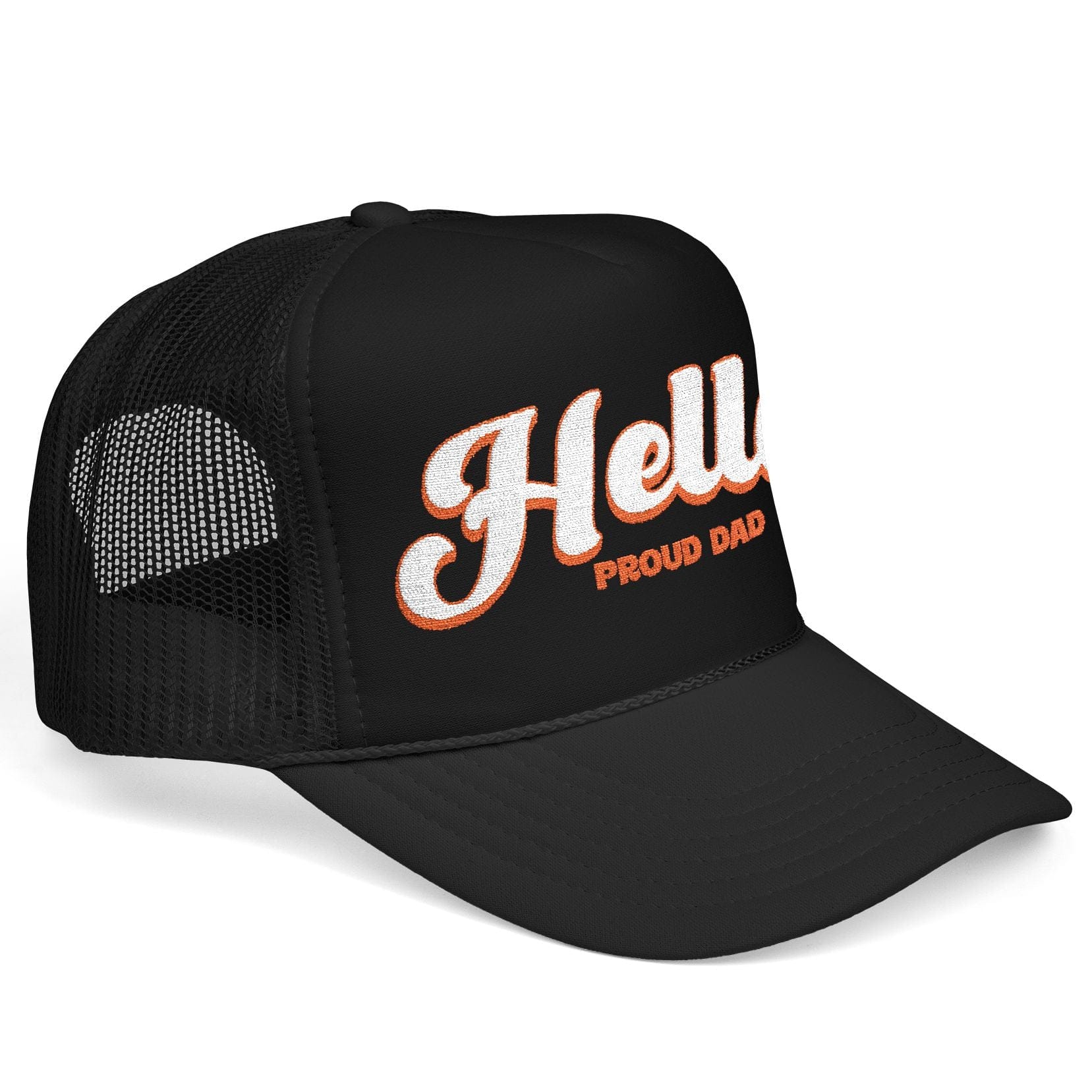 w8v clothing Hats > Trucker Hats Hella Proud Dad Trucker Hat Hella Proud Dad Trucker Hat