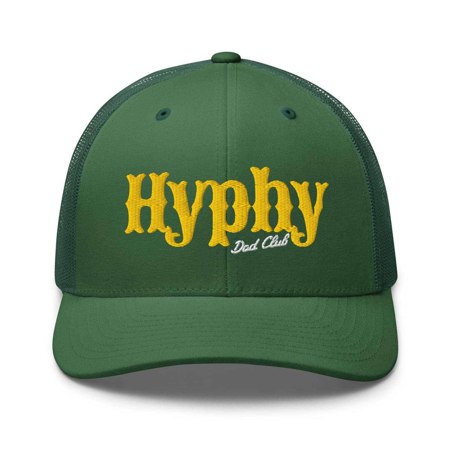 w8v clothing Hats > Trucker Hats Hyphy Dad Club Green Trucker Hat Hyphy Dad Club Green Trucker Hat