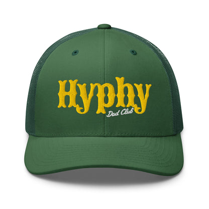 w8v clothing Hats > Trucker Hats Hyphy Dad Club Green Trucker Hat Hyphy Dad Club Green Trucker Hat
