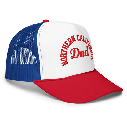 w8v clothing Hats > Trucker Hats Northern California Dad Trucker Hat Northern California Dad Trucker Hat
