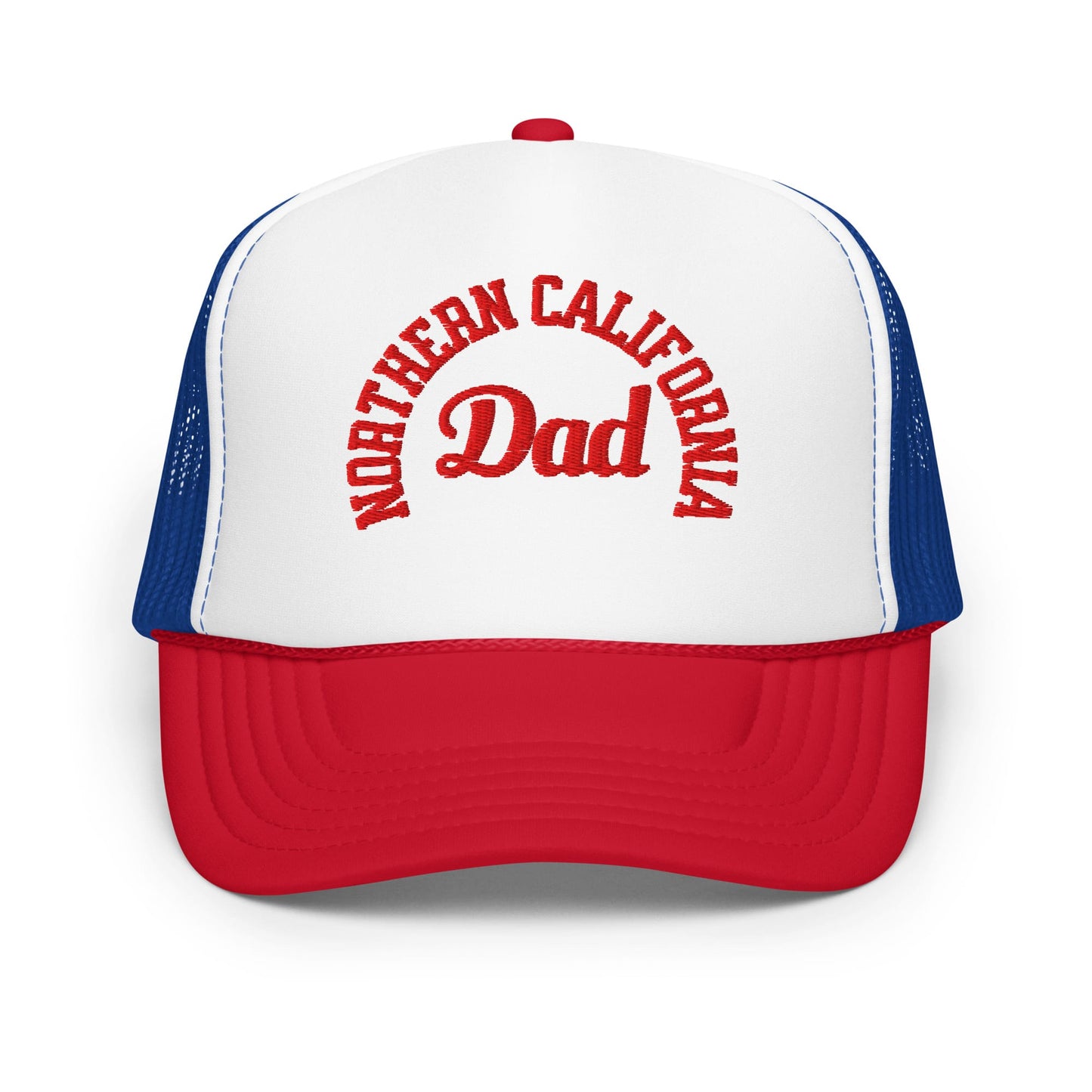w8v clothing Hats > Trucker Hats Northern California Dad Trucker Hat Northern California Dad Trucker Hat