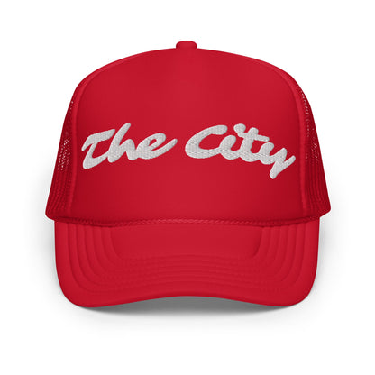 w8v clothing Hats > Trucker Hats The City All Red Trucker Hat The City All Red Trucker Hat