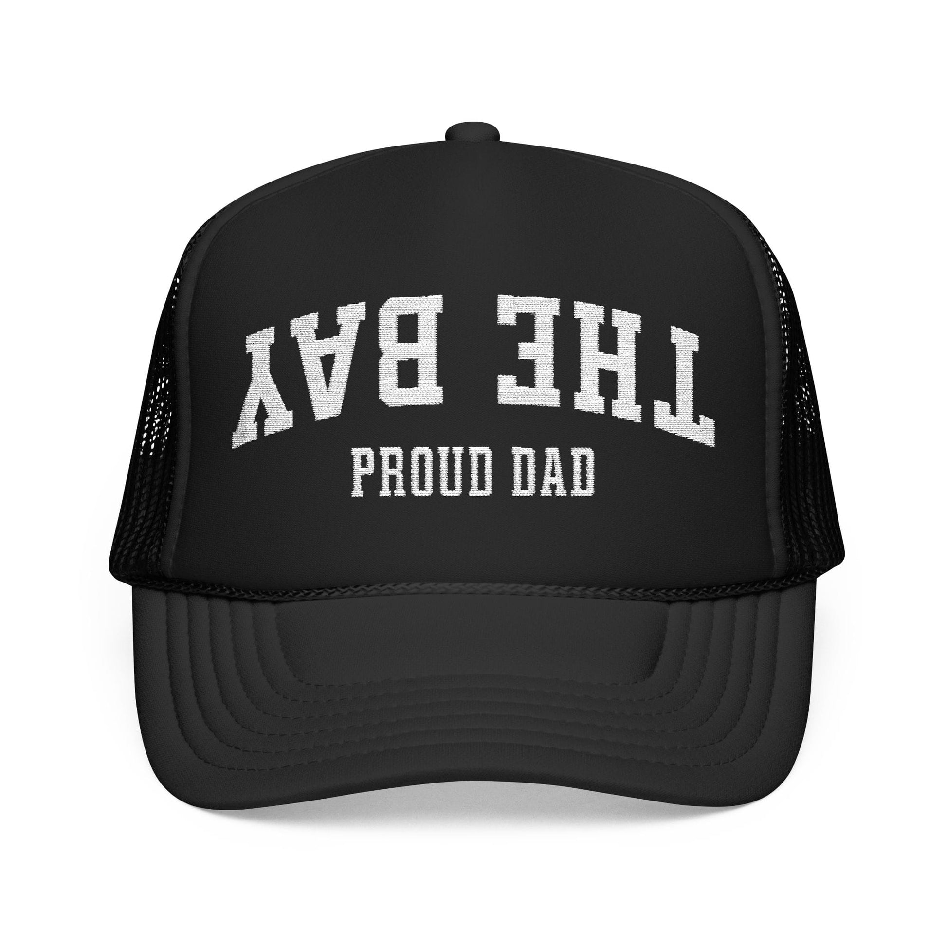w8v clothing Hats > Trucker Hats Upside Down Proud Dad Trucker Upside Down Proud Dad Trucker