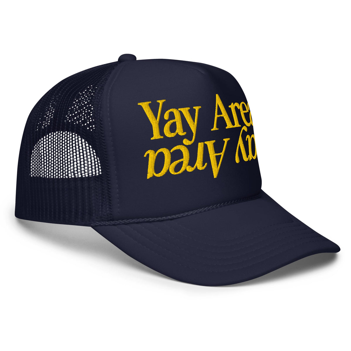 w8v clothing Hats > Trucker Hats Yay Area Bay Area Trucker Hat Yay Area Bay Area Trucker Hat