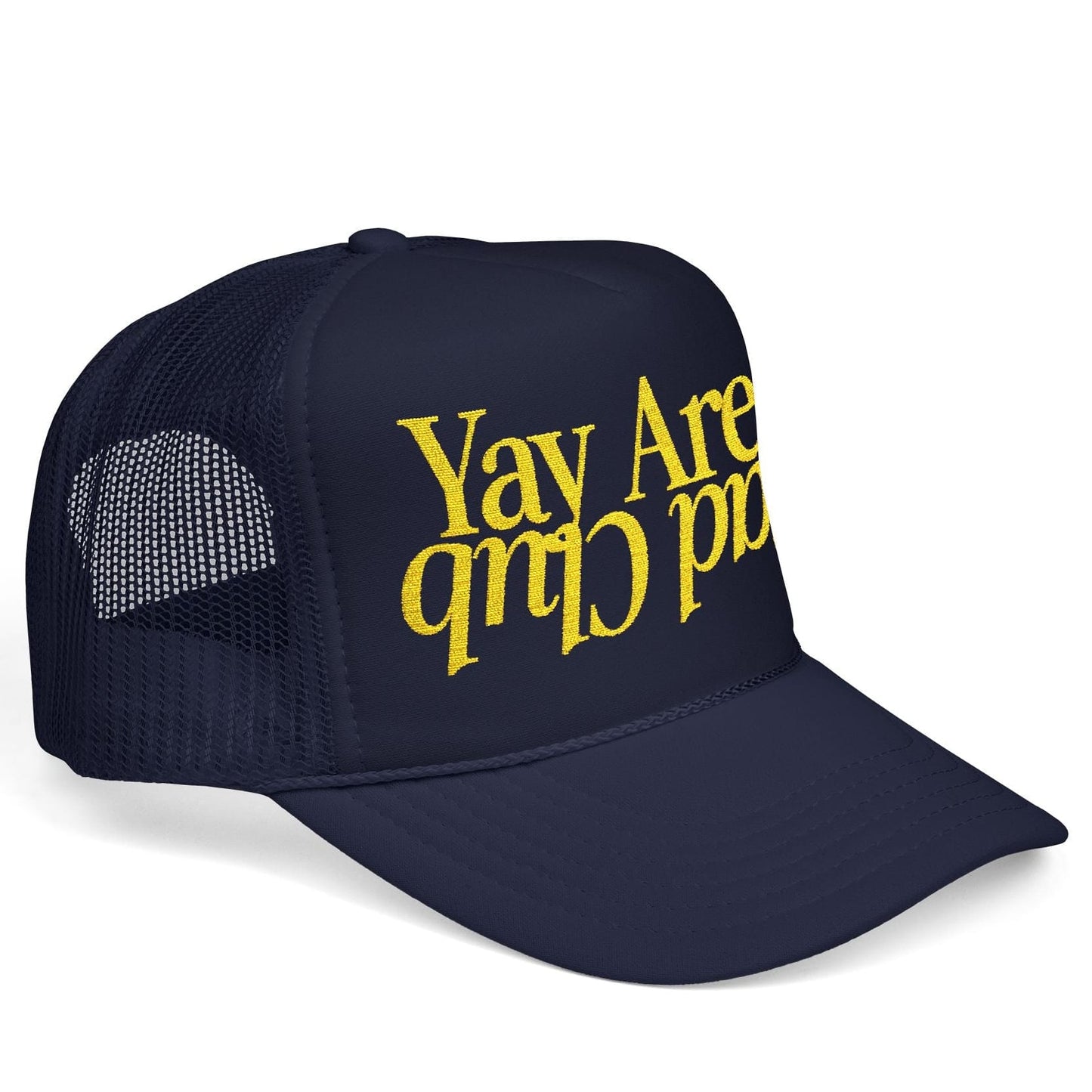 w8v clothing Hats > Trucker Hats Yay Area Dad Navy Trucker Hat Yay Area Dad Navy Trucker Hat
