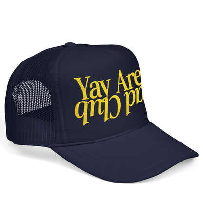 w8v clothing Hats > Trucker Hats Yay Area Dad Navy Trucker Hat Yay Area Dad Navy Trucker Hat