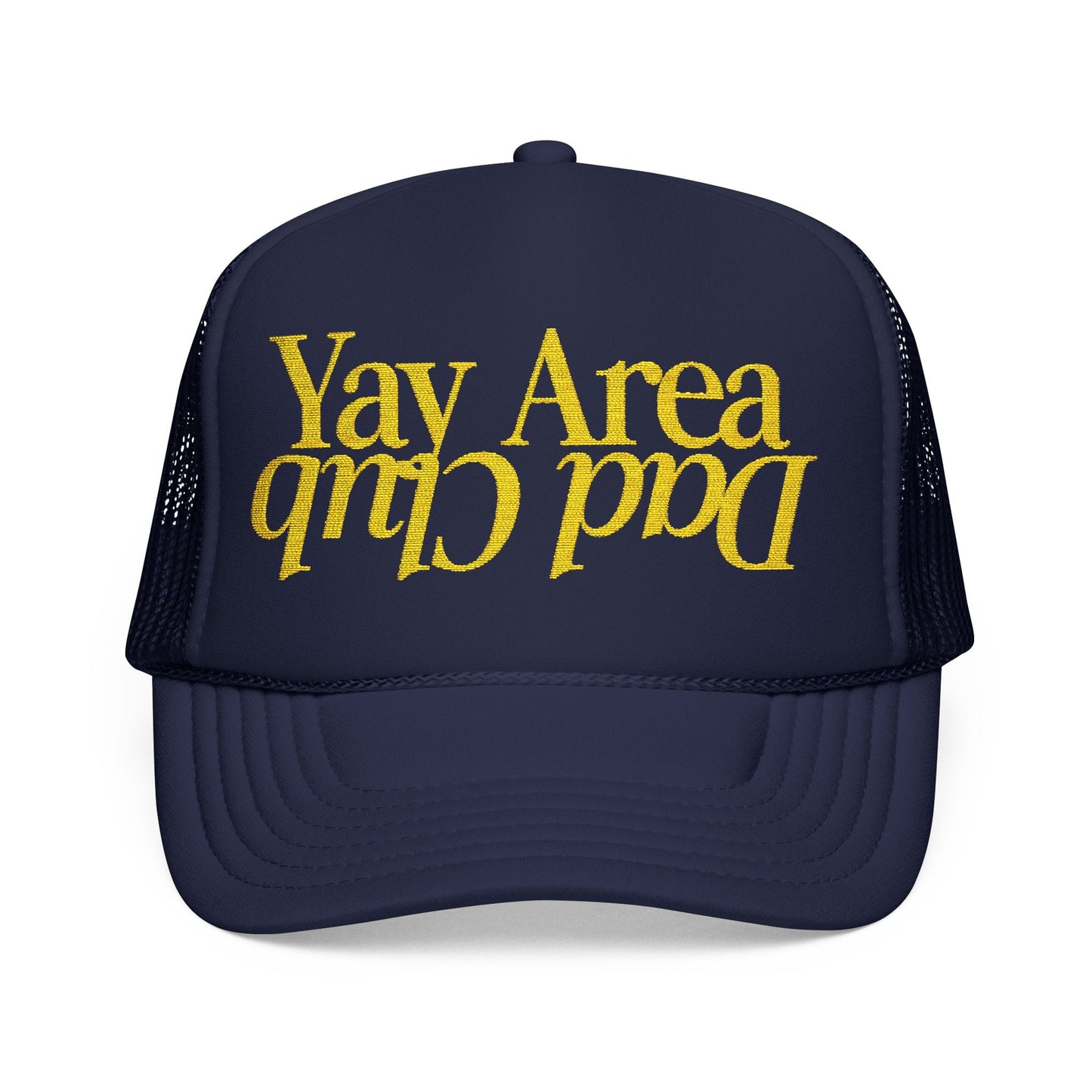 w8v clothing Hats > Trucker Hats Yay Area Dad Navy Trucker Hat Yay Area Dad Navy Trucker Hat