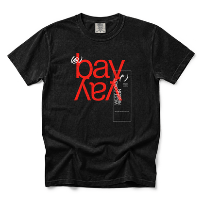 w8v clothing T-Shirt Abstract Bay Yay T-Shirt Abstract Bay Yay T-Shirt