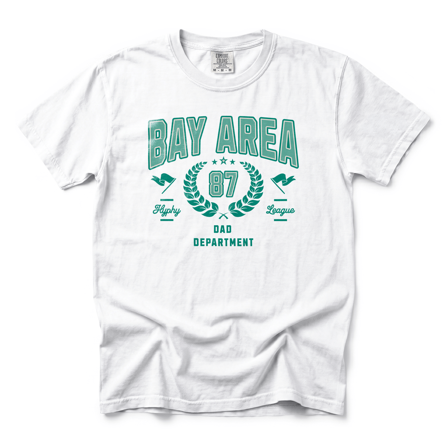 w8v clothing T-Shirt Bay Area '87 Dad Department T-Shirt Bay Area '87 Dad Department T-Shirt
