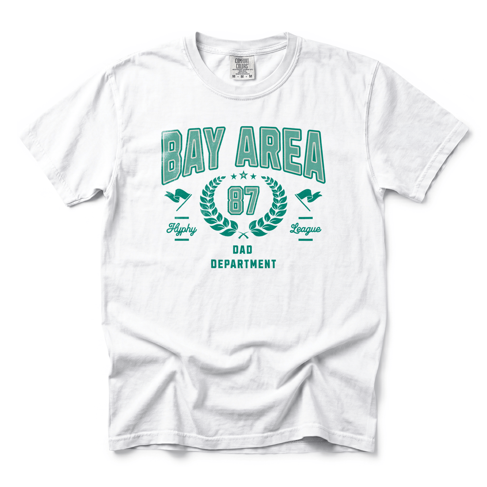 w8v clothing T-Shirt Bay Area '87 Dad Department T-Shirt Bay Area '87 Dad Department T-Shirt