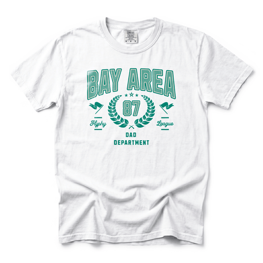 w8v clothing T-Shirt Bay Area '87 Dad Department T-Shirt Bay Area '87 Dad Department T-Shirt