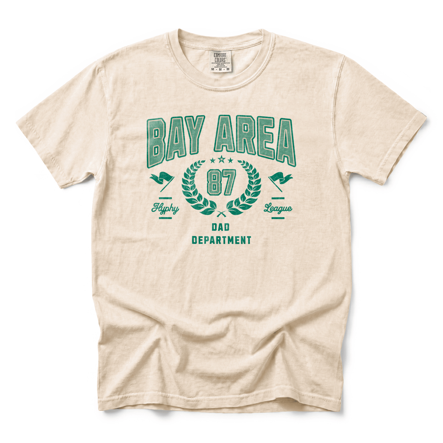 w8v clothing T-Shirt Bay Area '87 Dad Department T-Shirt Bay Area '87 Dad Department T-Shirt