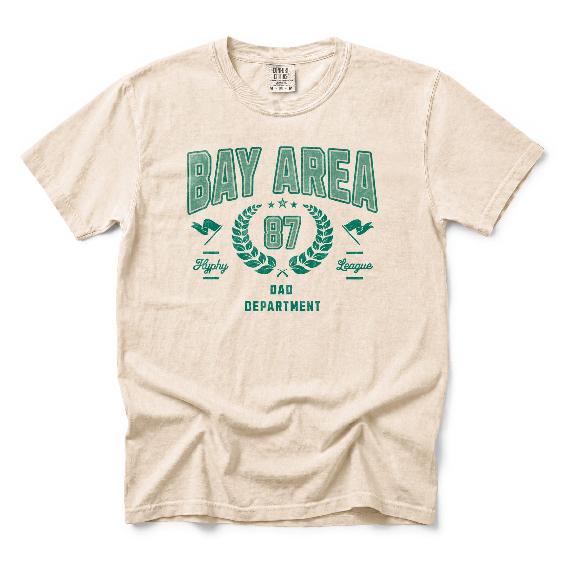 w8v clothing T-Shirt Bay Area '87 Dad Department T-Shirt Bay Area '87 Dad Department T-Shirt