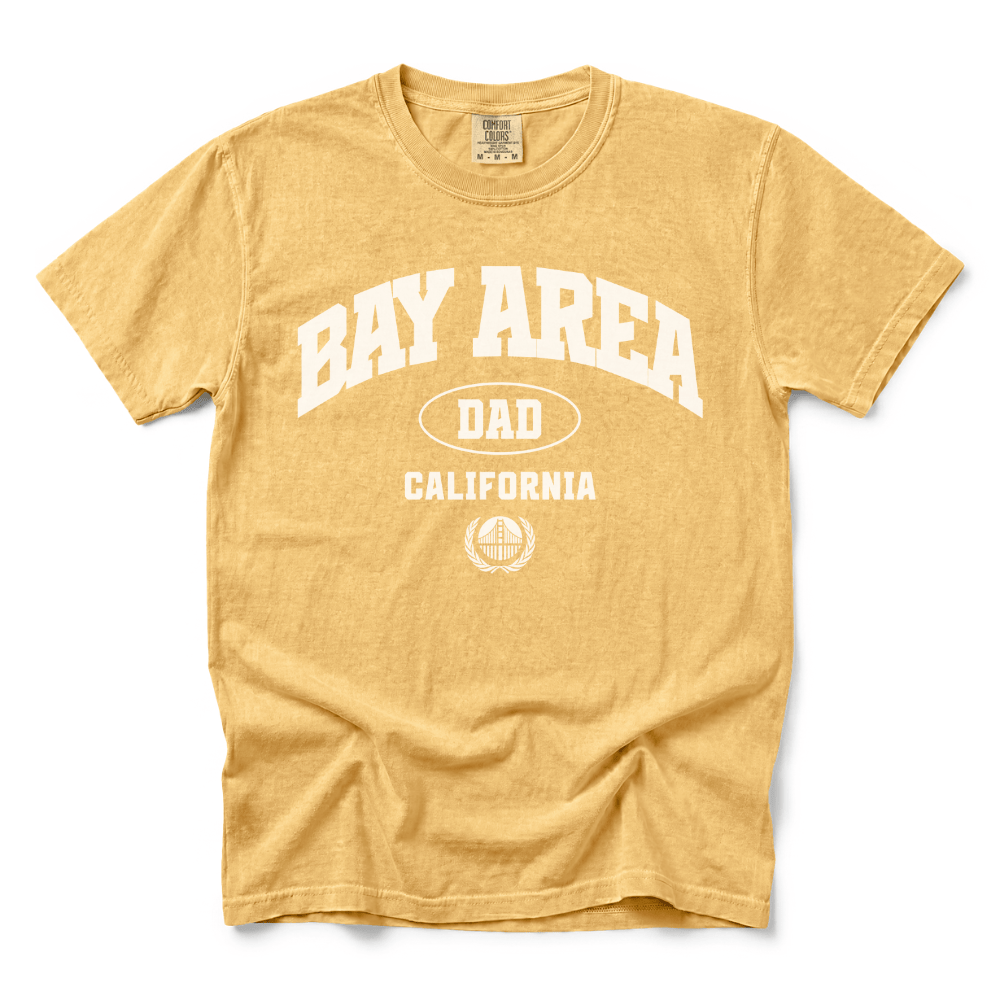 w8v clothing T-Shirt Bay Area California Dad T-Shirt Bay Area California Dad T-Shirt