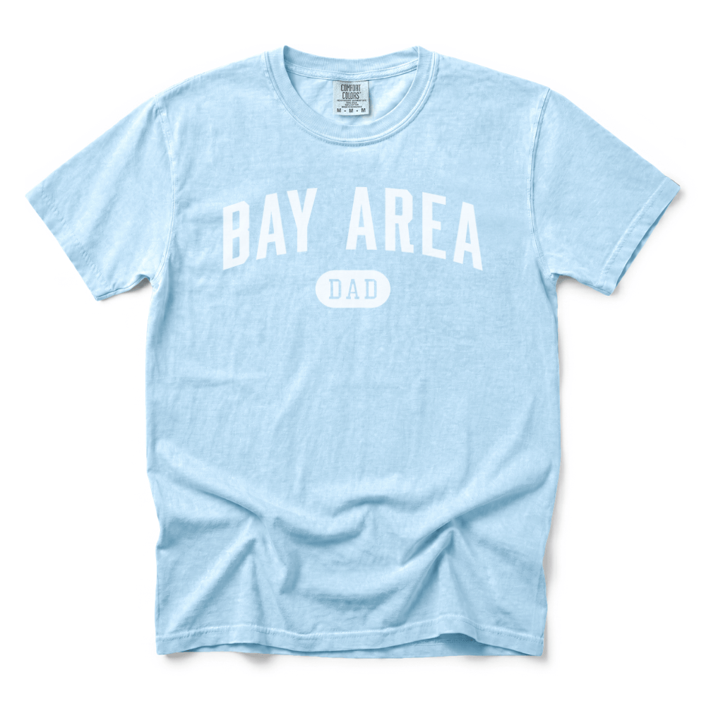 w8v clothing T-Shirt Bay Area Dad Statement T-Shirt Bay Area Dad Statement T-Shirt