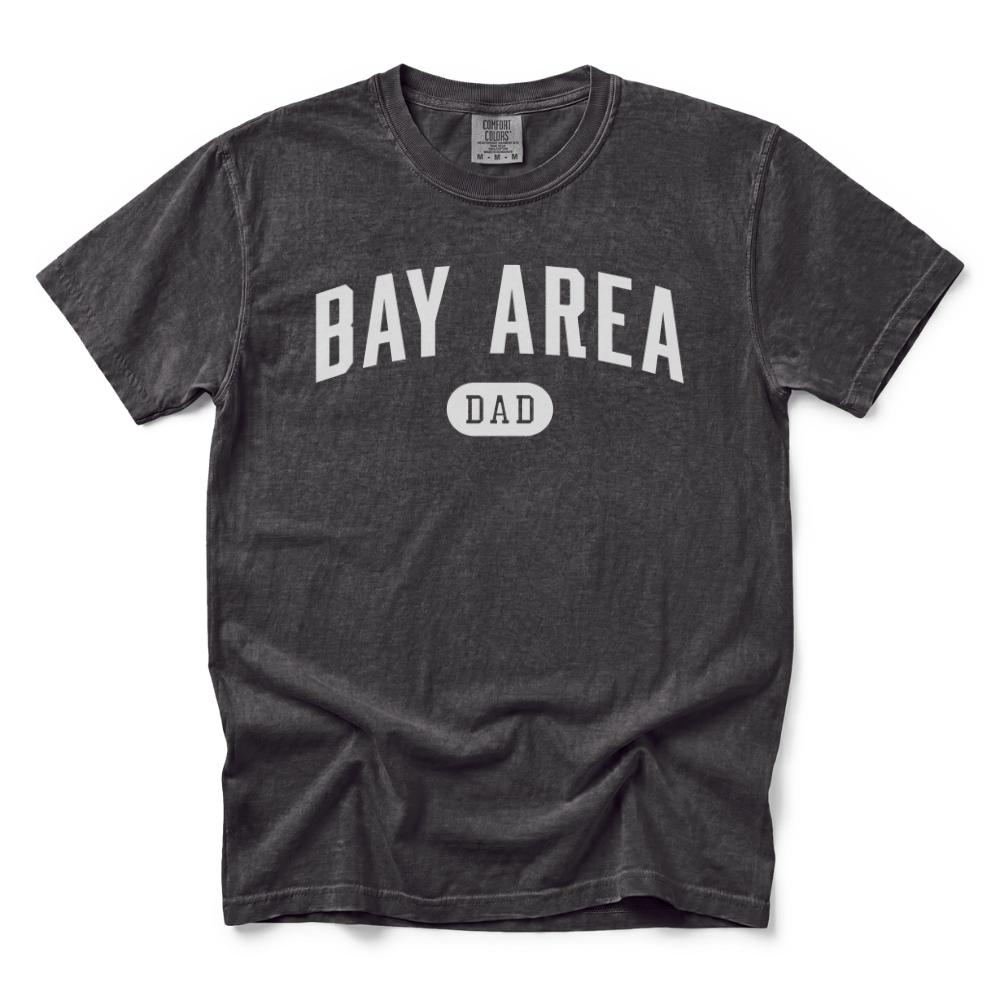 w8v clothing T-Shirt Bay Area Dad Statement T-Shirt Bay Area Dad Statement T-Shirt