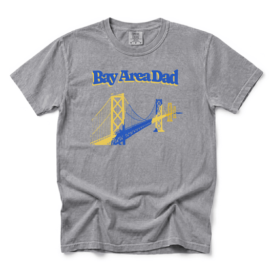 w8v clothing T-Shirt Bay Area Dad T-Shirt Bay Area Dad T-Shirt