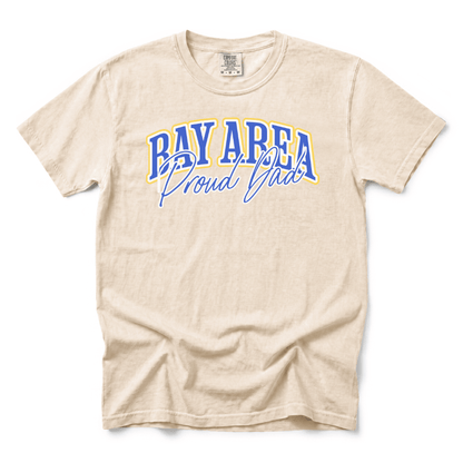 w8v clothing T-Shirt Bay Area Proud Dad T-Shirt Bay Area Proud Dad T-Shirt