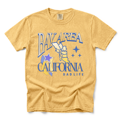 w8v clothing T-Shirt Bay Cali Dad Life T-Shirt Bay Cali Dad Life T-Shirt
