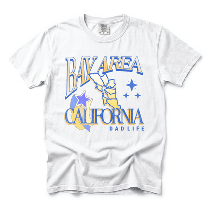 w8v clothing T-Shirt Bay Cali Dad Life T-Shirt Bay Cali Dad Life T-Shirt