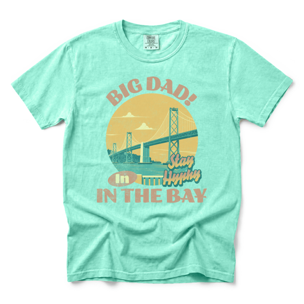 w8v clothing T-Shirt Big Dad In The Bay T-Shirt Big Dad In The Bay T-Shirt