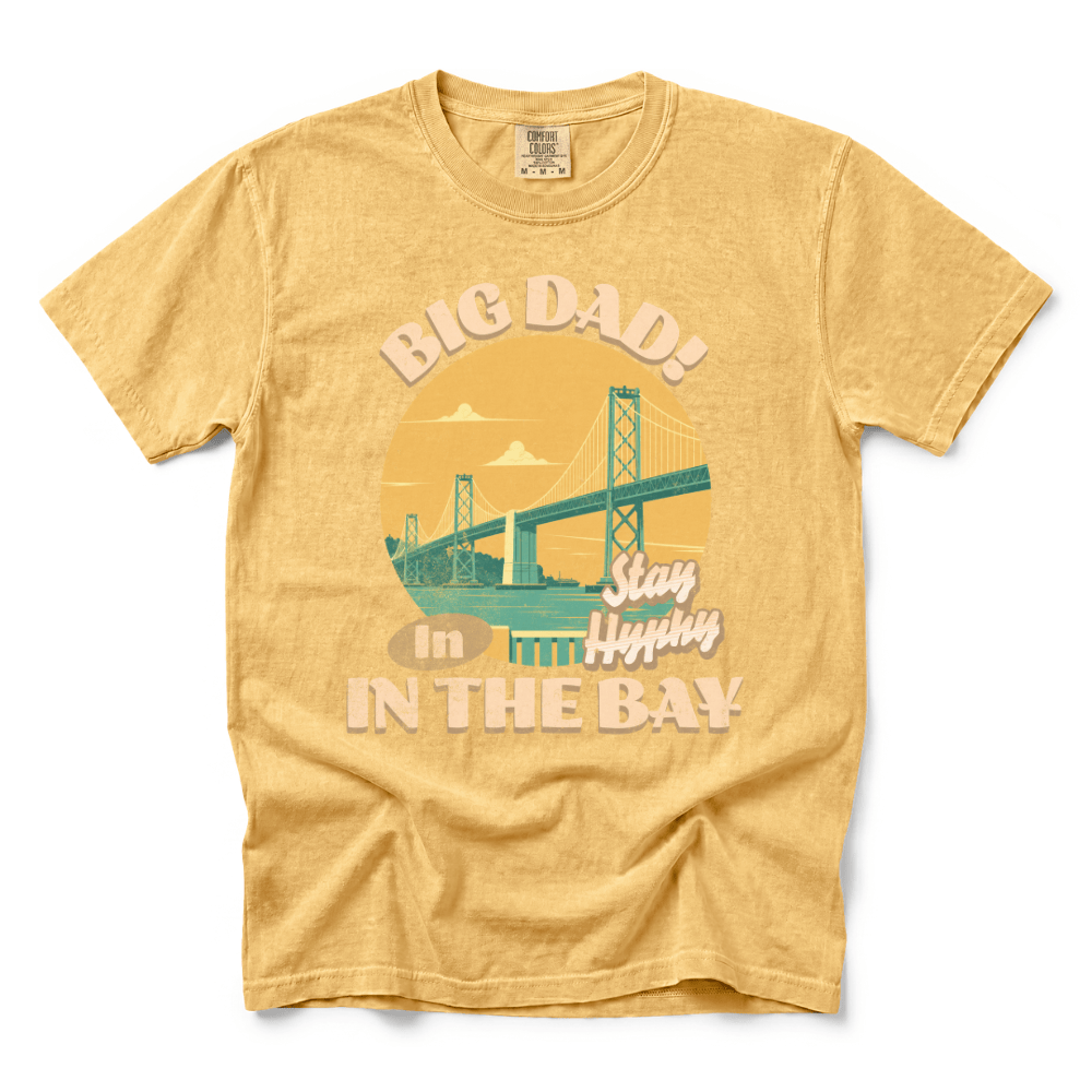 w8v clothing T-Shirt Big Dad In The Bay T-Shirt Big Dad In The Bay T-Shirt