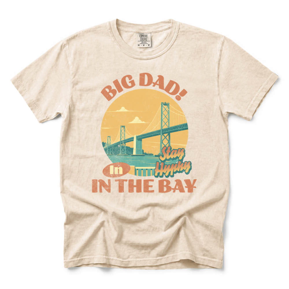 w8v clothing T-Shirt Big Dad In The Bay T-Shirt Big Dad In The Bay T-Shirt