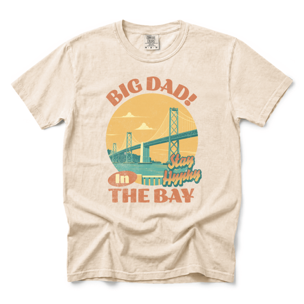 w8v clothing T-Shirt Big Dad In The Bay T-Shirt Big Dad In The Bay T-Shirt