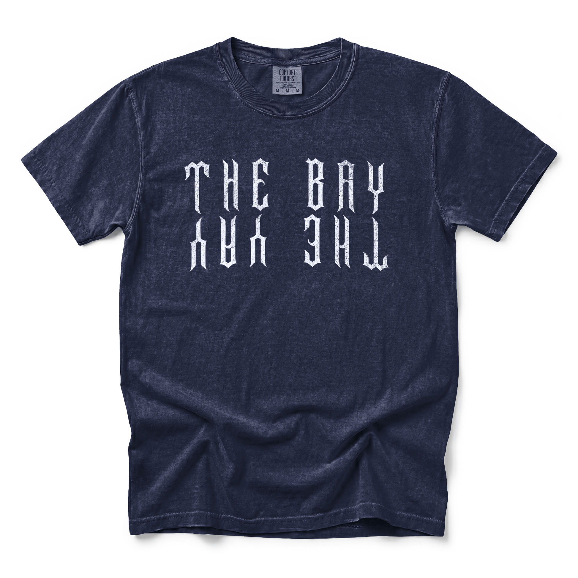 w8v clothing T-Shirt Black Letter Bay Area T-Shirt Black Letter Bay Area T-Shirt