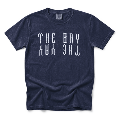 w8v clothing T-Shirt Black Letter Bay Area T-Shirt Black Letter Bay Area T-Shirt