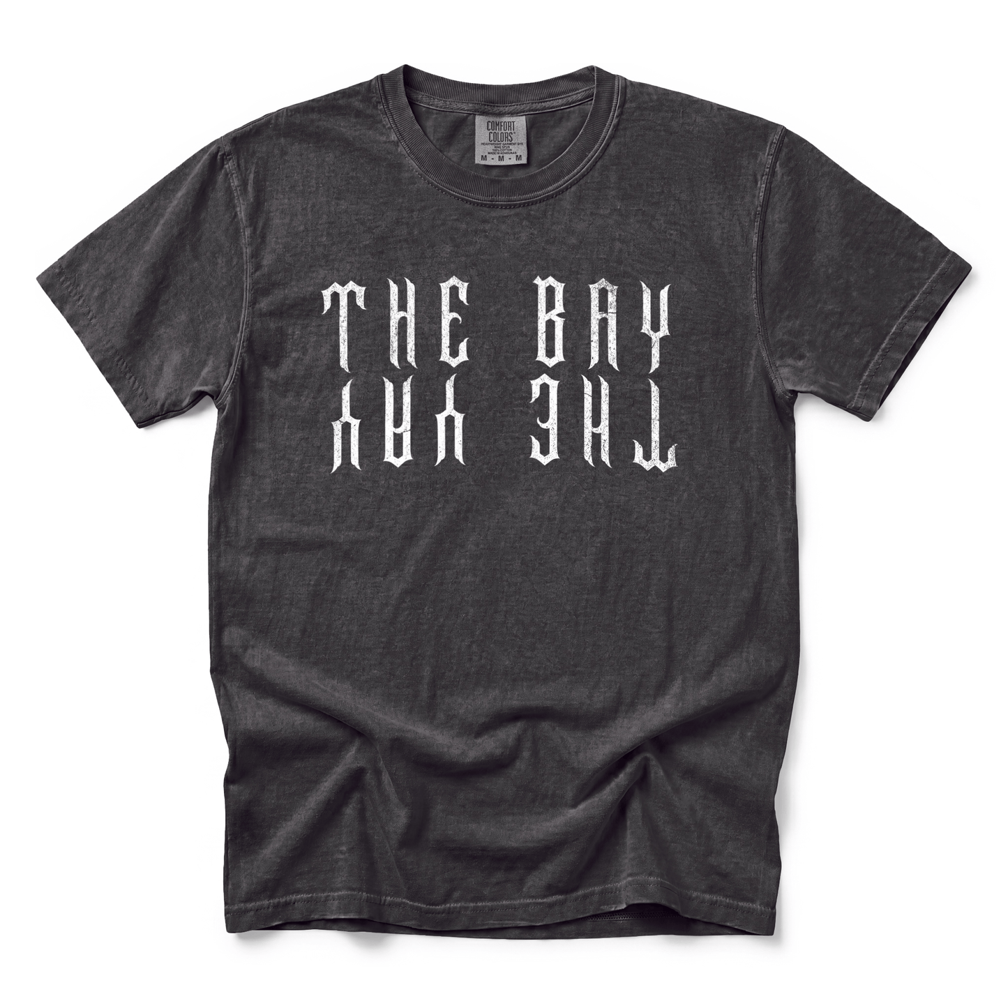 w8v clothing T-Shirt Black Letter Bay Area T-Shirt Black Letter Bay Area T-Shirt