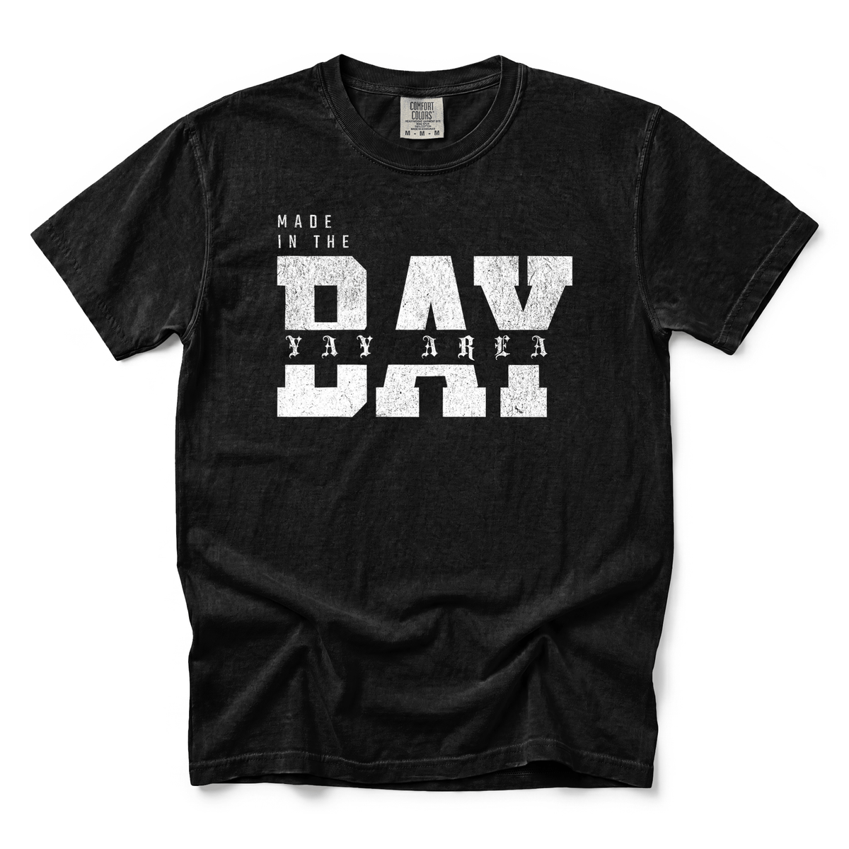 w8v clothing T-Shirt Black Letter Yay Area T-Shirt Black Letter Yay Area T-Shirt