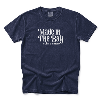 w8v clothing T-Shirt Born & Raised in the Bay T-Shirt Born & Raised in the Bay T-Shirt