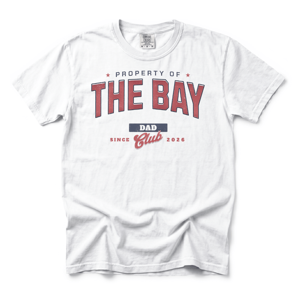 w8v clothing T-Shirt Dad Club Bay Area Property T-Shirt Dad Club Bay Area Property T-Shirt