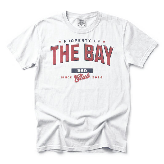 w8v clothing T-Shirt Dad Club Bay Area Property T-Shirt Dad Club Bay Area Property T-Shirt