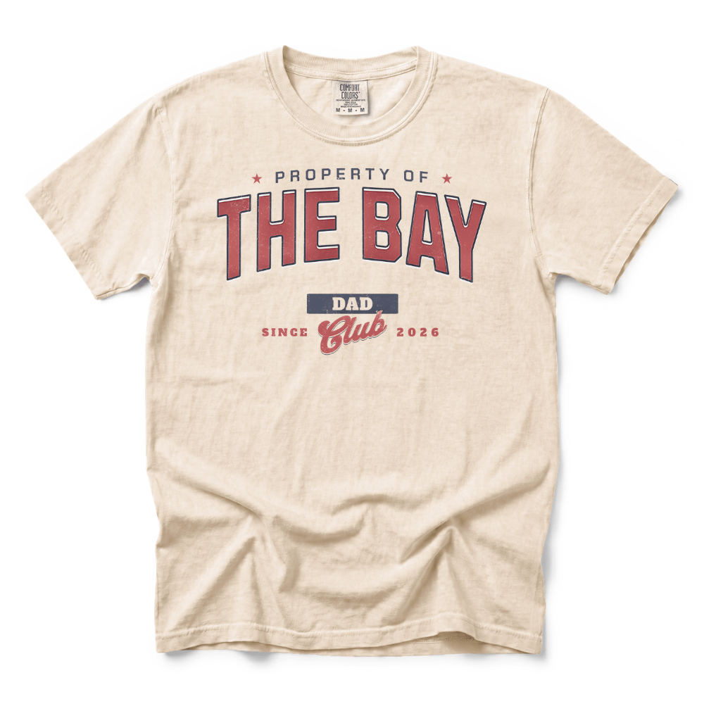 w8v clothing T-Shirt Dad Club Bay Area Property T-Shirt Dad Club Bay Area Property T-Shirt