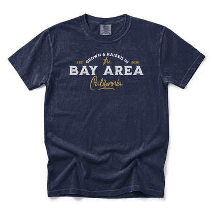 w8v clothing T-Shirt Grown & Raised Bay Area T-Shirt Grown & Raised Bay Area T-Shirt