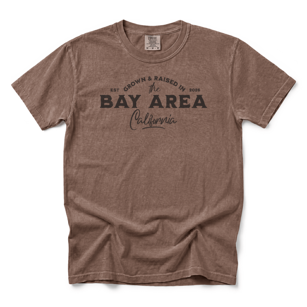 w8v clothing T-Shirt Grown & Raised Bay Area T-Shirt Grown & Raised Bay Area T-Shirt