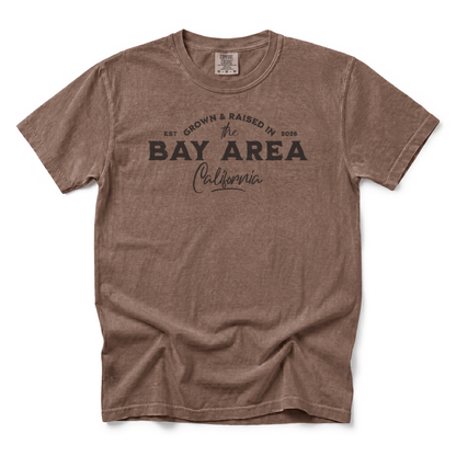 w8v clothing T-Shirt Grown & Raised Bay Area T-Shirt Grown & Raised Bay Area T-Shirt