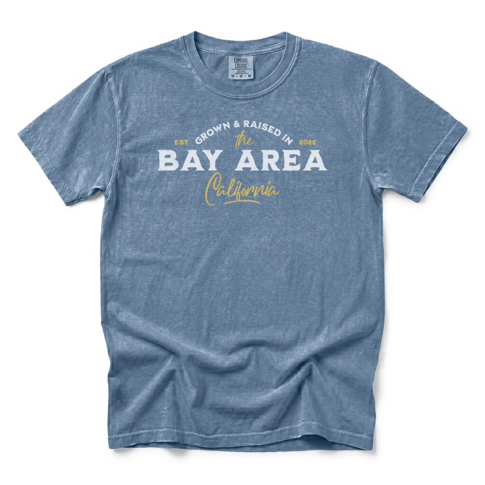 w8v clothing T-Shirt Grown & Raised Bay Area T-Shirt Grown & Raised Bay Area T-Shirt