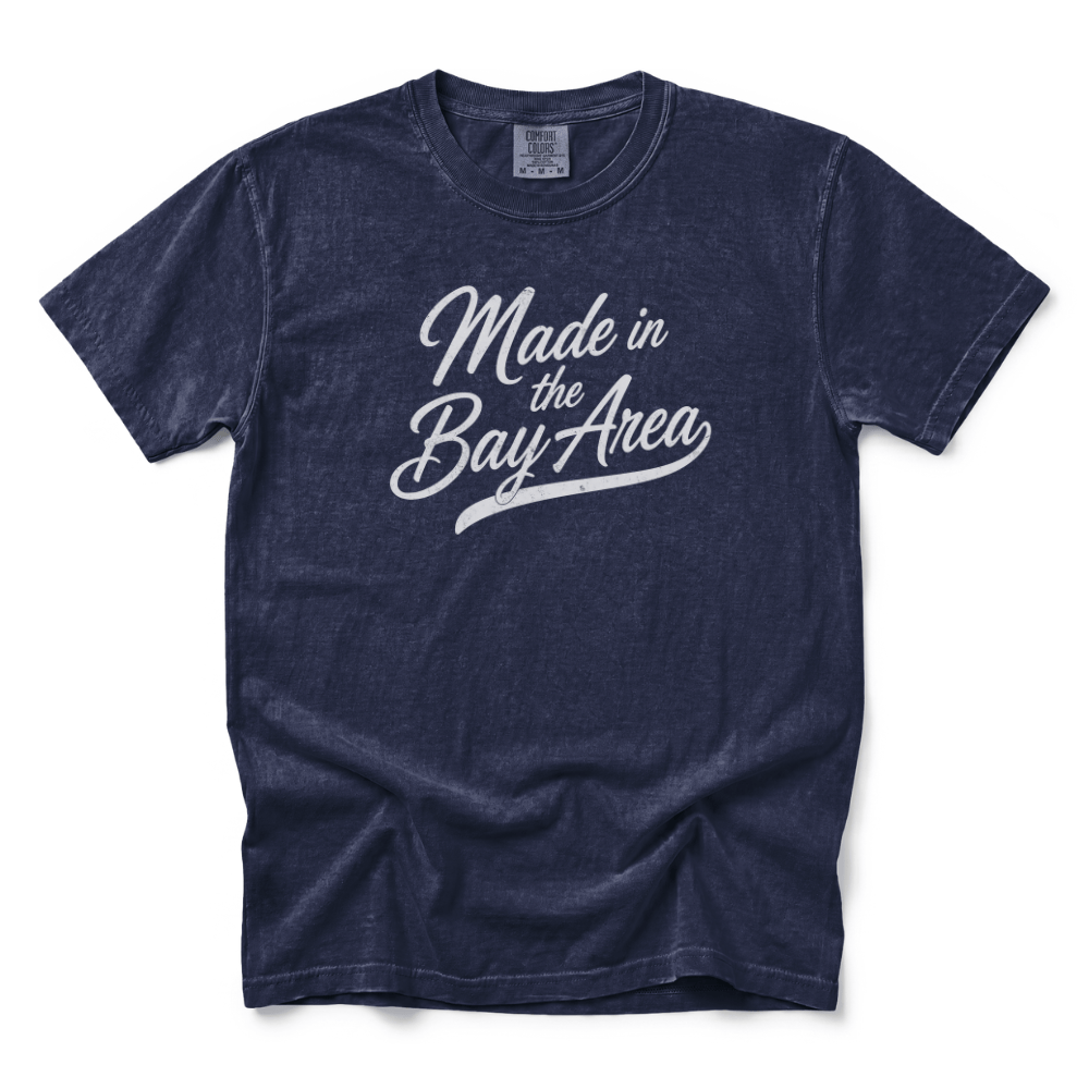 w8v clothing T-Shirt Made in The Bay Area T-Shirt Made in The Bay Area T-Shirt