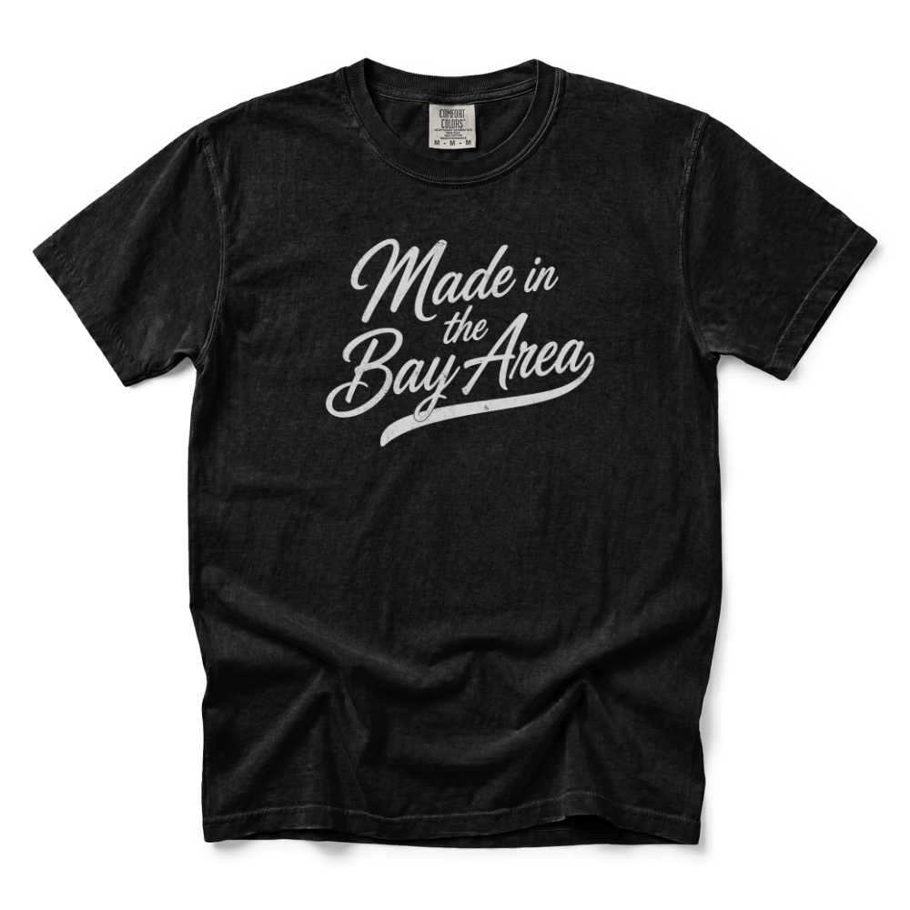 w8v clothing T-Shirt Made in The Bay Area T-Shirt Made in The Bay Area T-Shirt