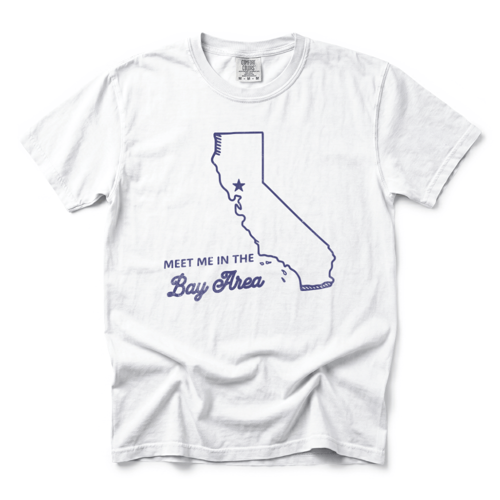 w8v clothing T-Shirt Meet Me In The Bay T-Shirt Meet Me In The Bay T-Shirt